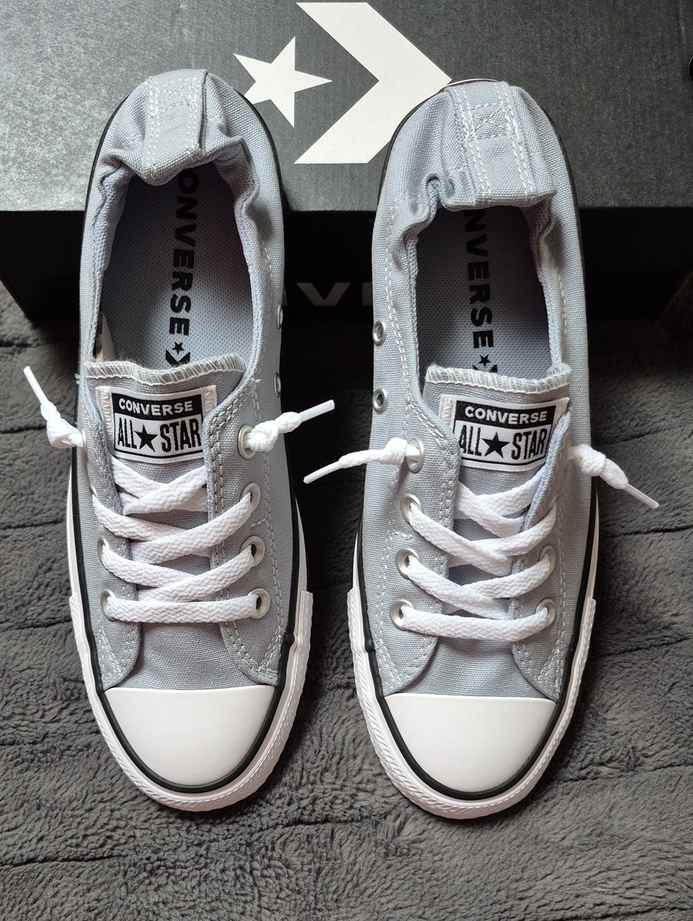 Converse Shoreline Sneakers In Heirloom Silver Size 8.5 Women, New In Box
